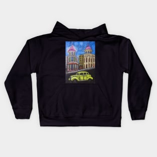 Dimond's in the sky - Chancery Square, Auckland, New Zealand Kids Hoodie